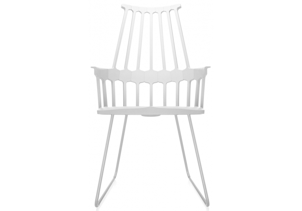 Prêt pour l'expédition Comback Kartell Chaise Avec Traineau Milia Shop