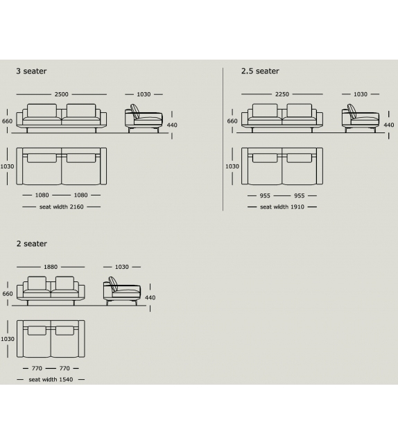 Surface Wendelbo Canapé
