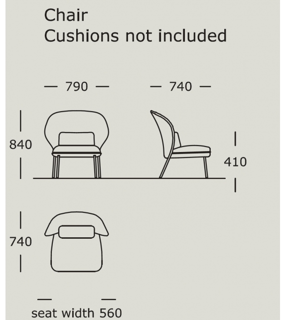 Ventall Wendelbo lounge chair
