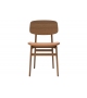 NY11 Dining Chair Norr11 Sedia con Seduta Rivestita