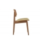 NY11 Dining Chair Norr11 Silla con Asiento Revestido