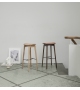 NY11 Bar Chair Norr11 Taburete Bar con Asiento Revestido