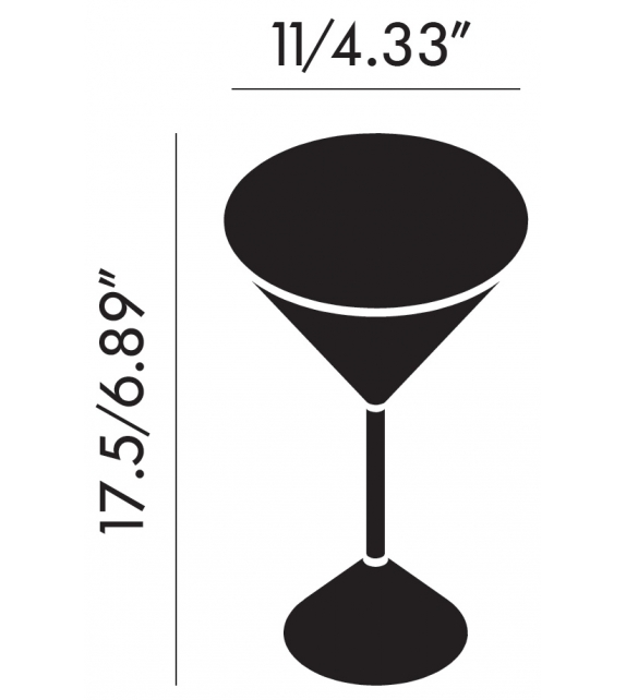 Plum Martini Tom Dixon Set De 2 Verres