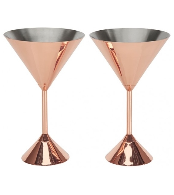 Plum Martini Tom Dixon Set De 2 Verres