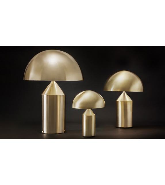 Atollo Gold Oluce Lampe de Table