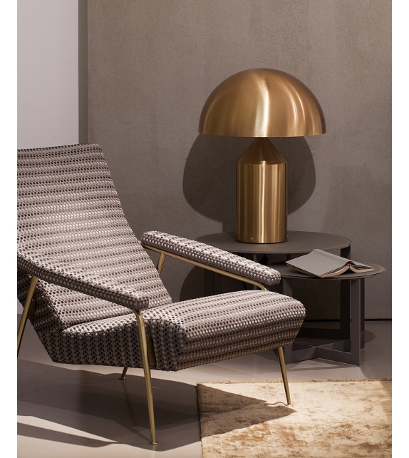 Atollo Gold Oluce Tischlampe