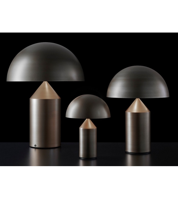 Atollo Lámpara De Mesa Bronce Oluce