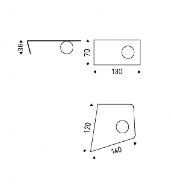 Globe Cattelan Italia Mesita