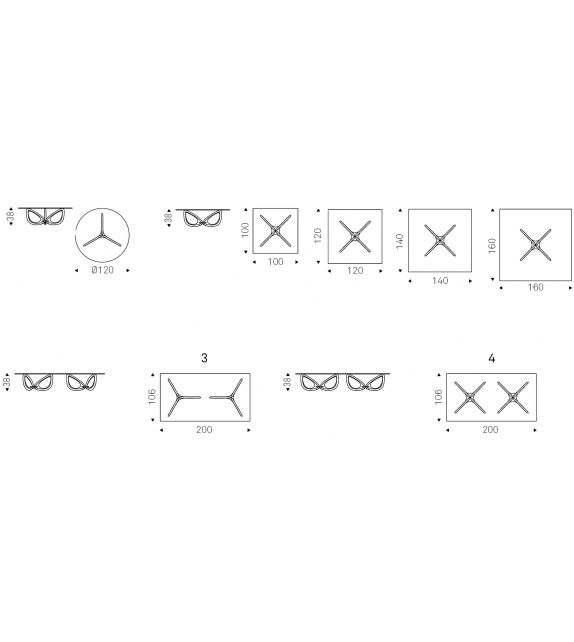 Helix Cattelan Italia Coffee Table