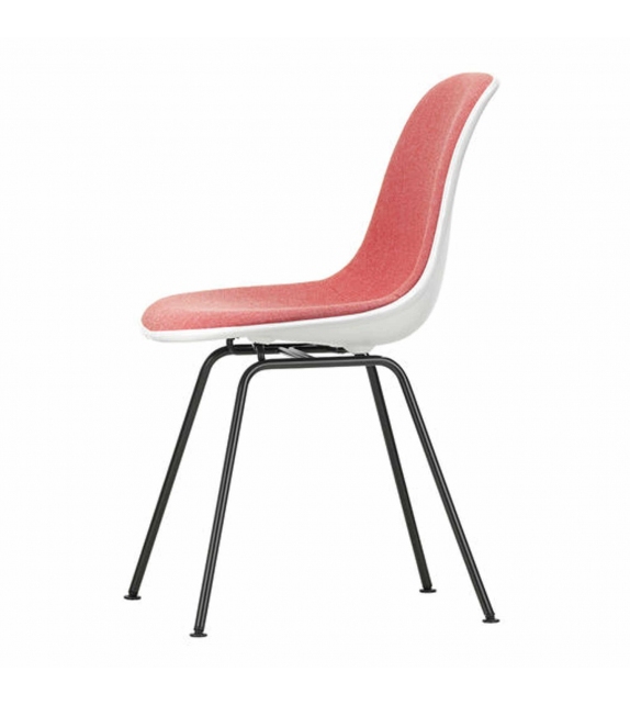 Eames Plastic Side Chair DSX Silla Tapiazada Vitra