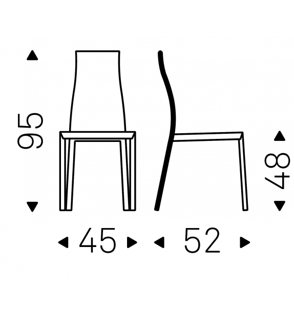 Kaori Cattelan Italia Stuhl