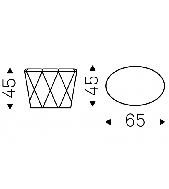 Pinko Pouf Cattelan Italia