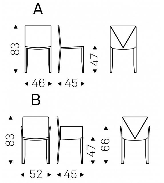 Piuma Cattelan Italia Chair