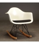 Eames Plastic Armchair RAR with cushion Vitra