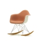 Eames Plastic Armchair RAR Poltroncina a Dondolo Con Cuscino Vitra