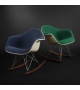 Eames Plastic Armchair RAR Schaukel Sessel mit Kissen Vitra