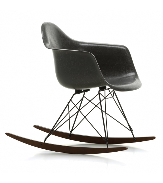 Eames Fiberglass Armchair RAR Poltroncina a Dondolo Vitra