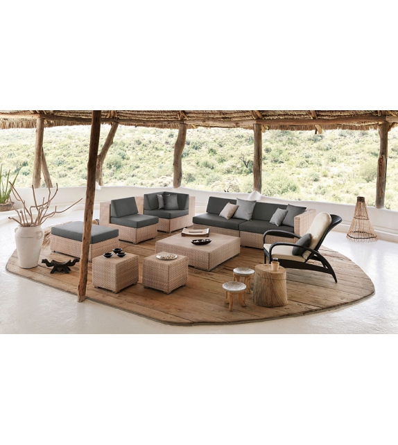 Lounge Dedon Modular Sofá Modular