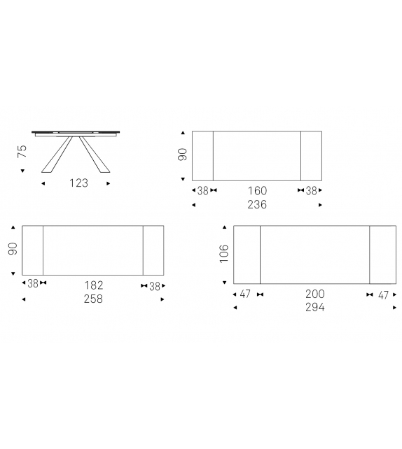 Eliot Table Cattelan Italia