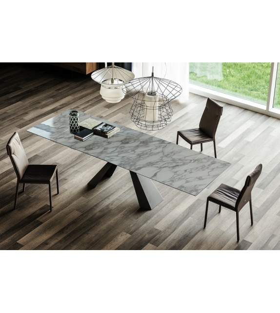 Eliot Keramik Drive Cattelan Italia Table Extensible
