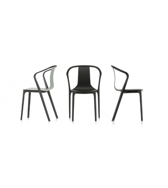 Belleville Armchair Plastic Vitra Poltrona