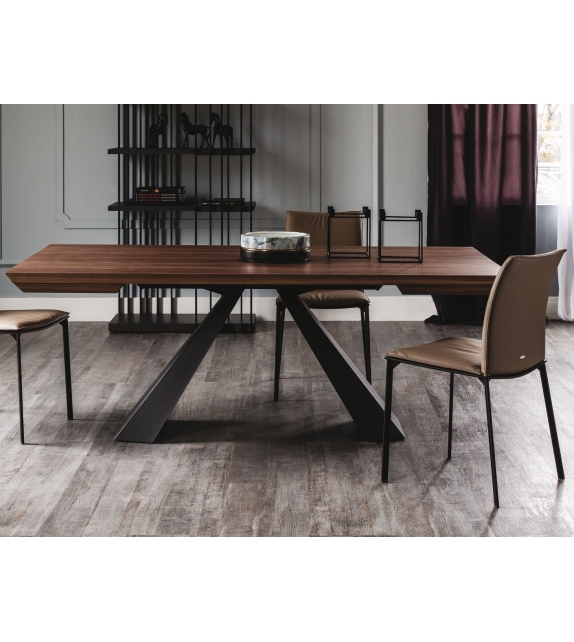 Eliot Wood Drive Cattelan Italia Mesa Ampliable
