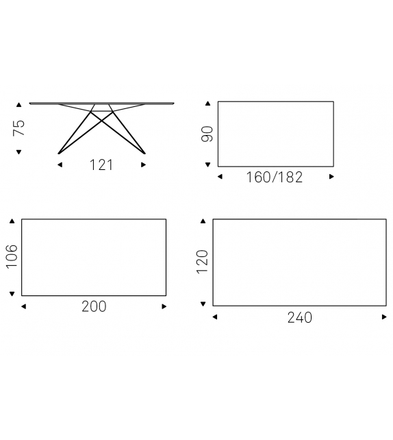 Premier Cattelan Italia Table