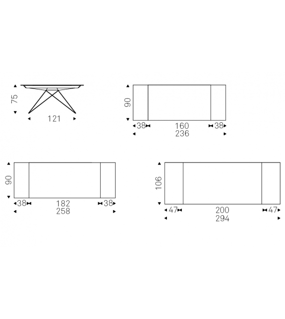 Premier Table Cattelan Italia