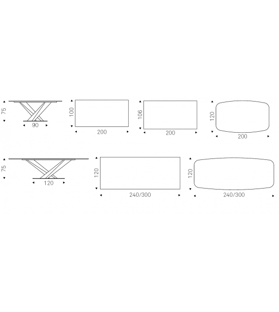 Stratos Table Cattelan Ialia