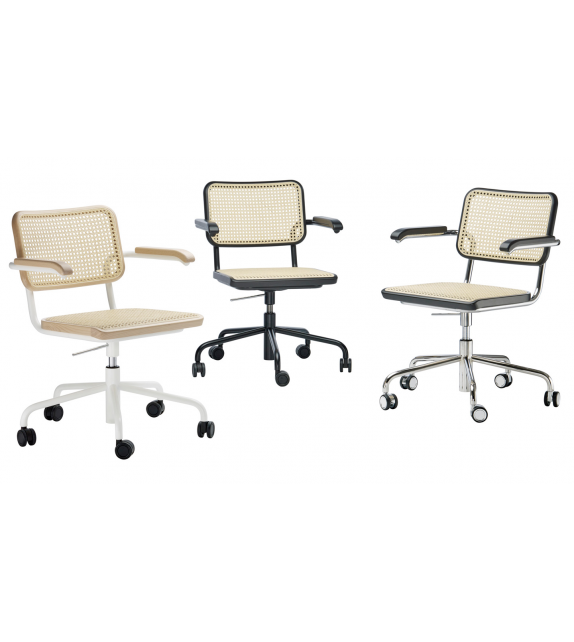 S 64 VDR Thonet Sillón Giratorio