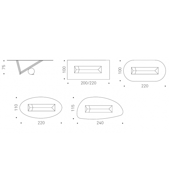 Valentino Cattelan Italia Tavolo
