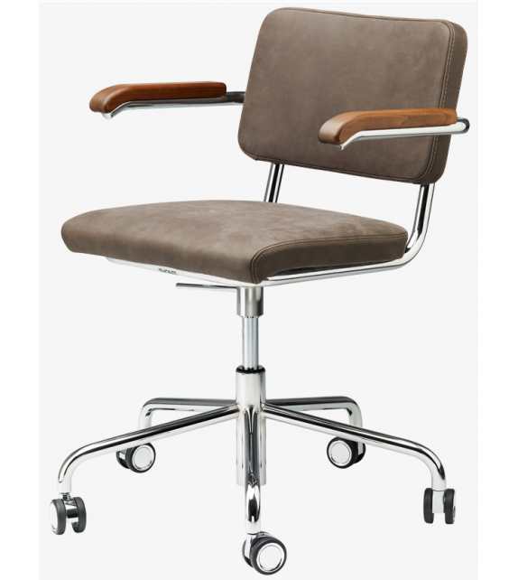 S 64 PVDR Thonet Sillón Giratorio