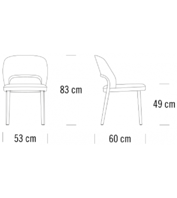 520 P Thonet Stuhl