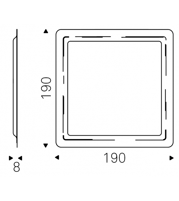 Glenn Cattelan Italia Specchio
