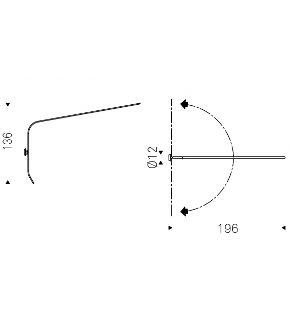 Fisherman Cattelan Italia Wandleuchte