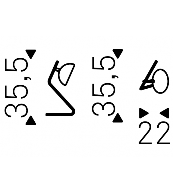 Sunset Cattelan Italia Lampe de Table