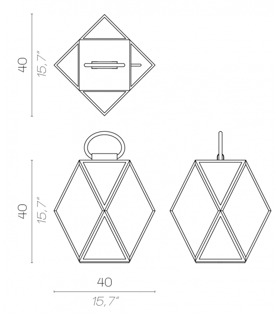 Muse Outdoor Contardi Lampe de Table
