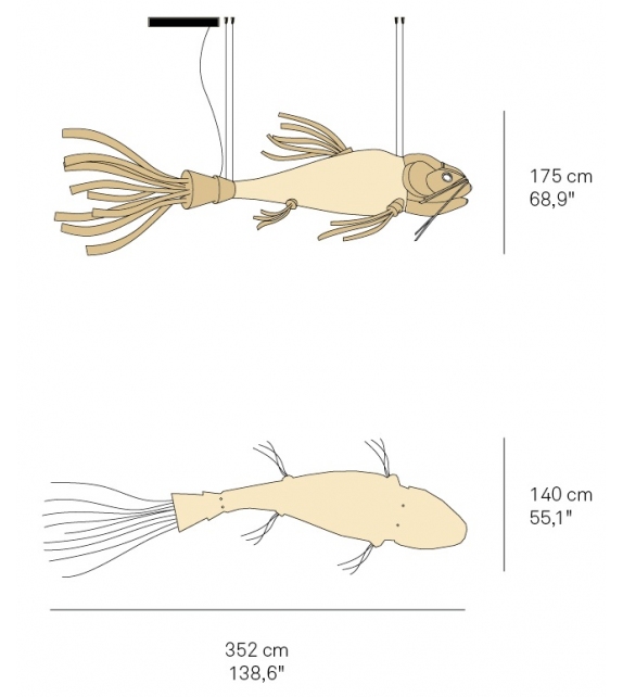 Koi LS LZF Pendant Lamp