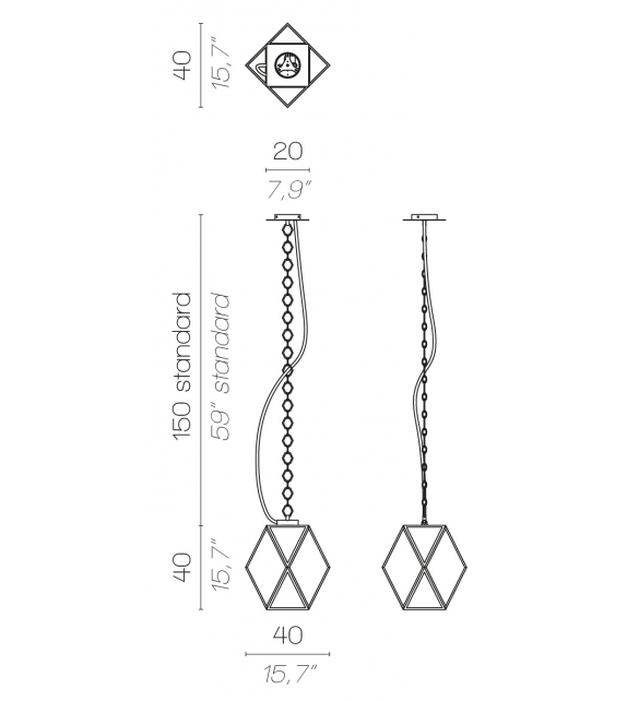 Muse Outdoor Contardi Suspension