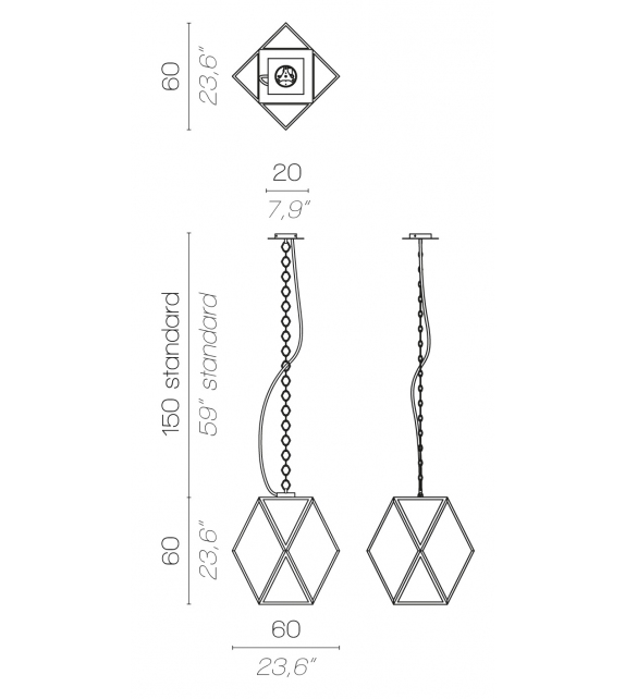 Muse Outdoor Contardi Pendant Lamp