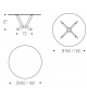 Planer Round Cattelan Italia Tisch
