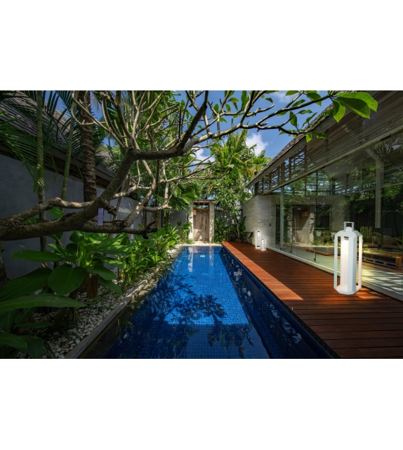 Cube Battery Contardi Outdoor Lamp