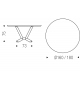 Planer Round Cattelan Italia Tavolo