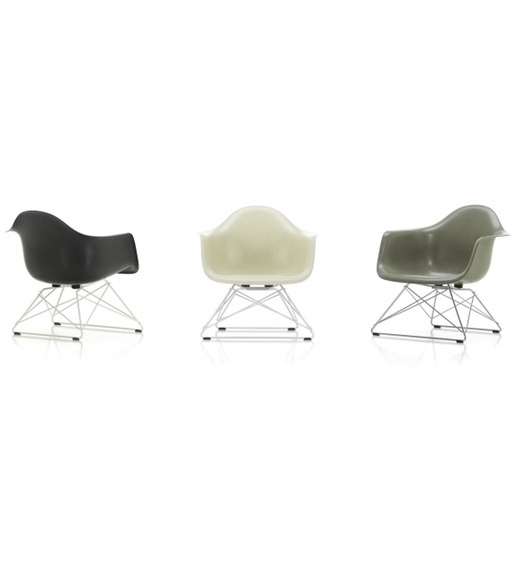 Eames Fiberglass Armchair DAR Vitra Poltrona