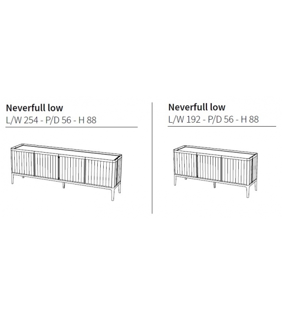 Neverfull Low Anrichte Ceccotti Collezioni