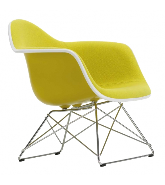 Eames Plastic Armchair LAR with cushion Vitra