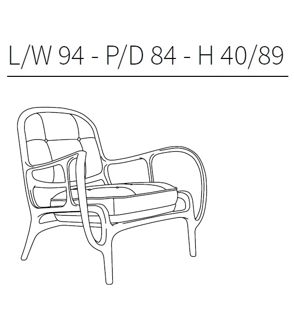 Twenty Two Butaca Ceccotti Collezioni