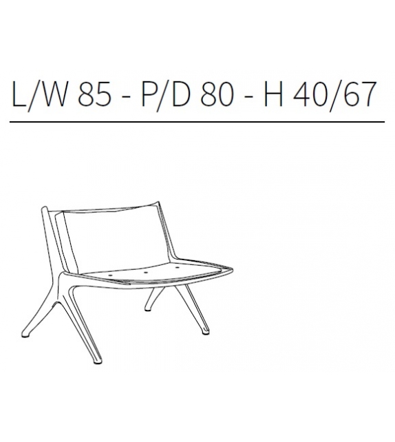 DC 90 Armchair Ceccotti Collezioni
