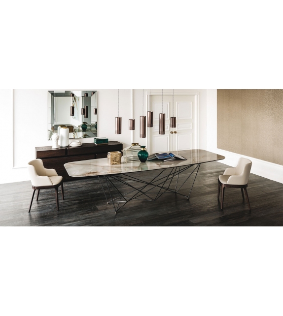 Gordon Deep Wood Table Cattelan Italia
