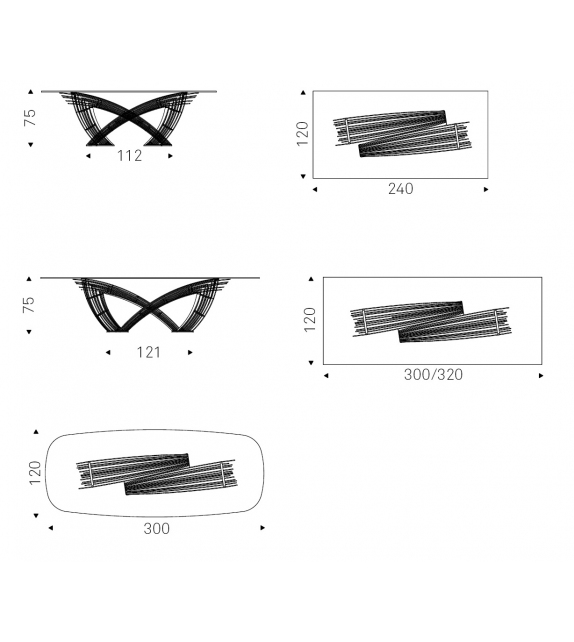 Hystrix Cattelan Italia Table